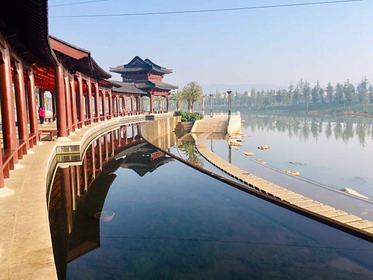 红河州弥勒市甸溪河湿地之三