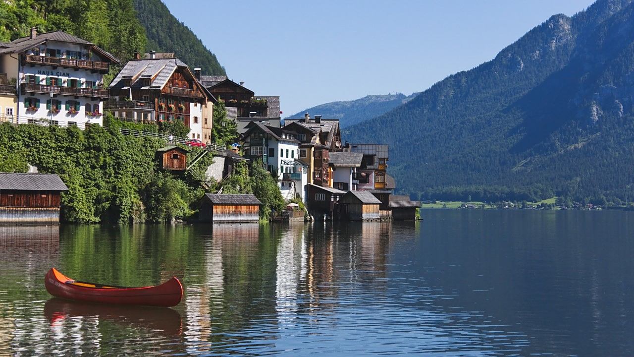 美丽的风景少数民族之旅.水上游民族风情.