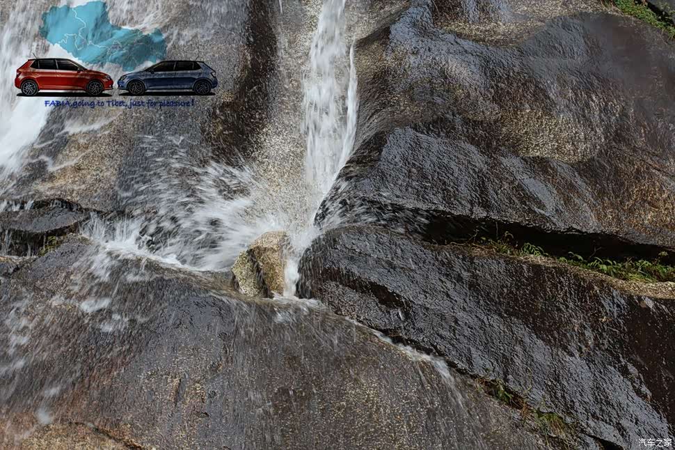 晶锐看西藏——天佛瀑布