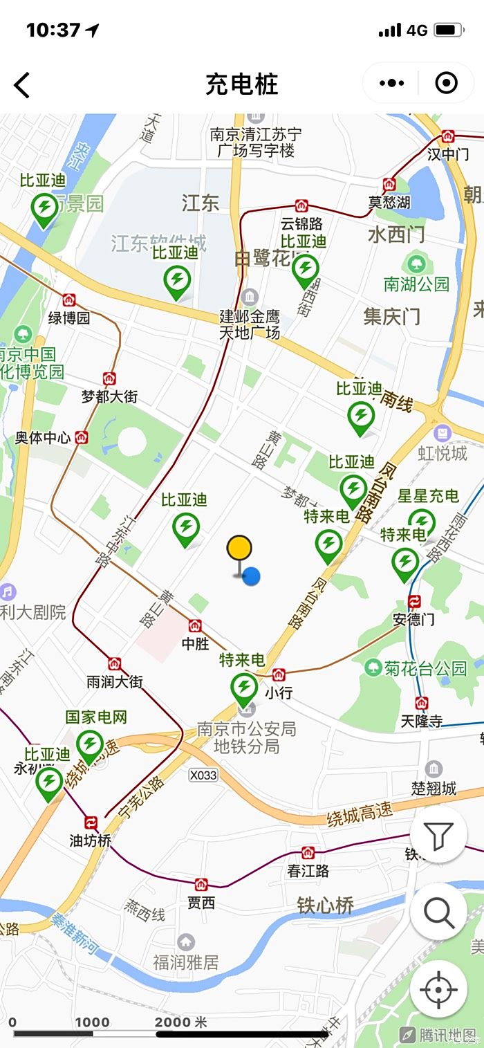 请问怎样查询某一条高速公路上面的有多少充电桩啊