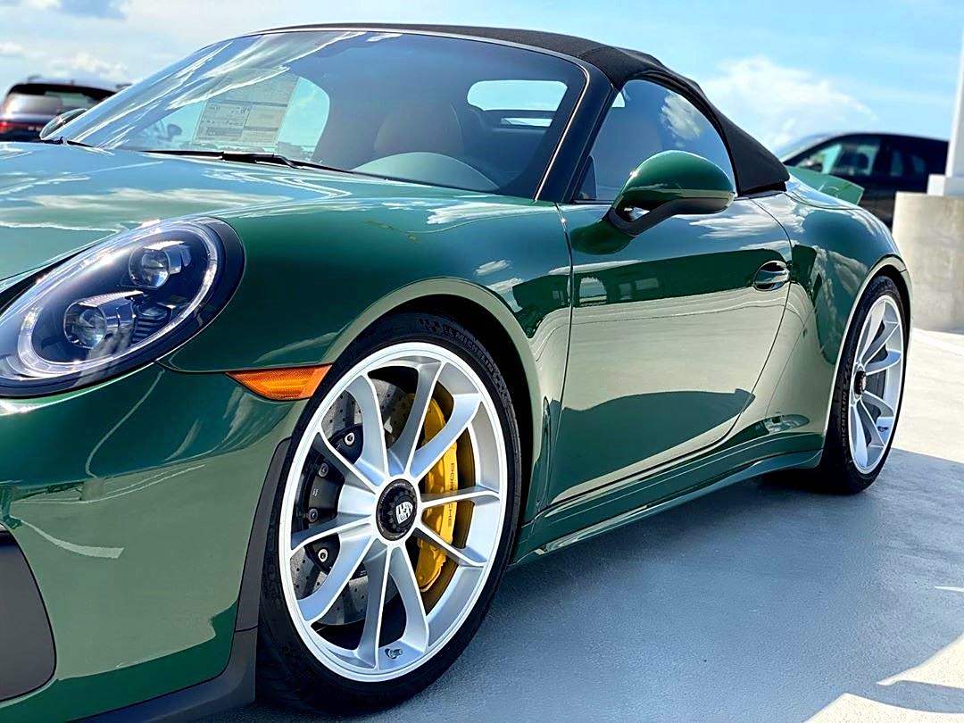 911 speedster pts英国赛车绿