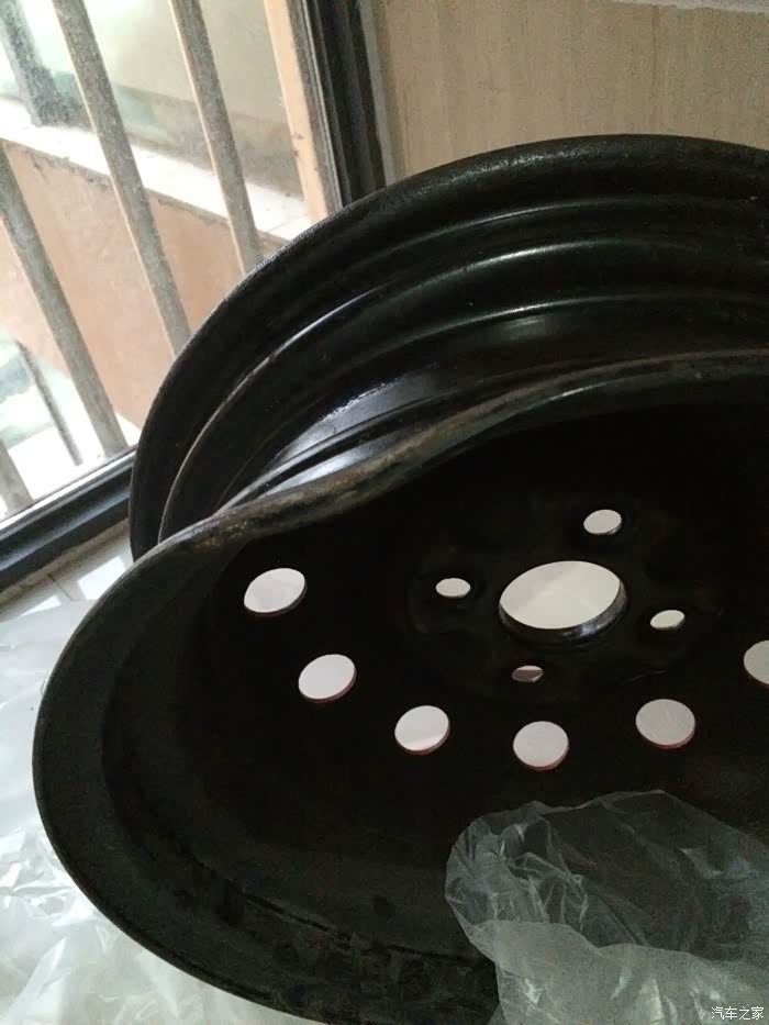【图】原厂轮胎和轮毂,轮胎跑了两万公里,轮毂
