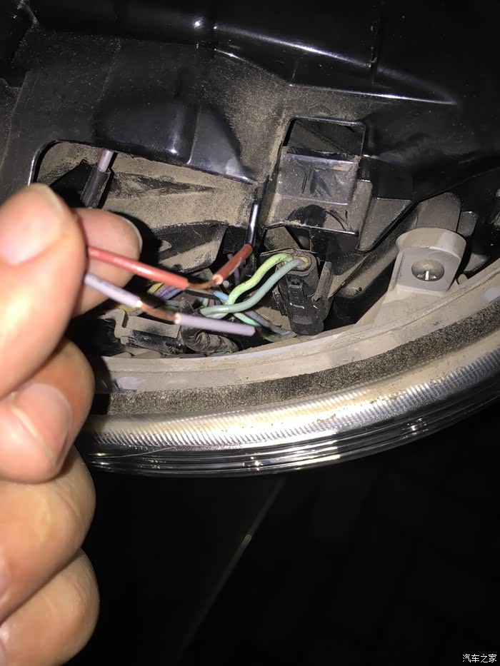 【图】08款天籁公爵尊雅型更换蓝光曲面电后