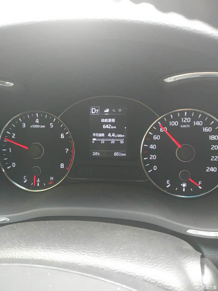 【图】晒油耗了。谁能与我争锋。_起亚K3\/K3