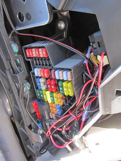 09款新宝来安装日行灯、行车记录仪降压线【多图申精】_宝来论坛_手机汽车之家