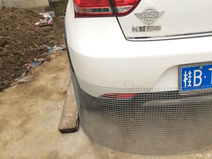 【图】冬天防老鼠神器!_广西论坛_汽车之家论