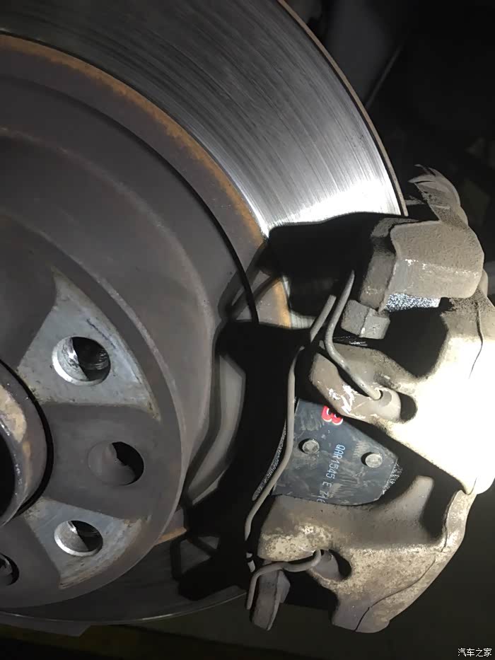 【图】昨晚去换金麒麟高碳刹车片_雪铁龙C5论