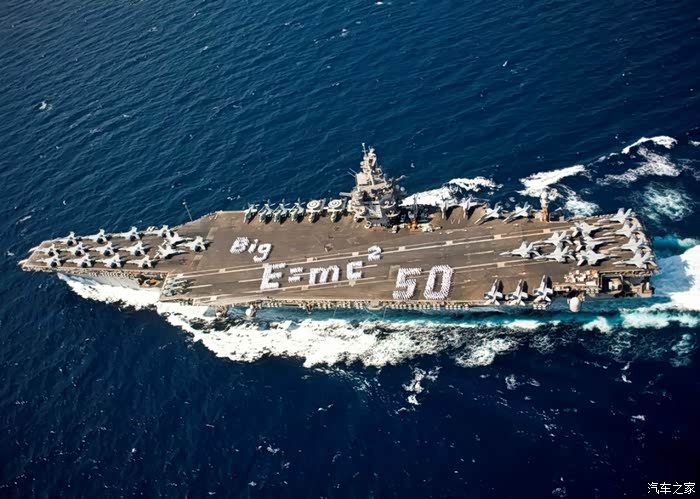 世界上第一艘核动力航空母舰企业号