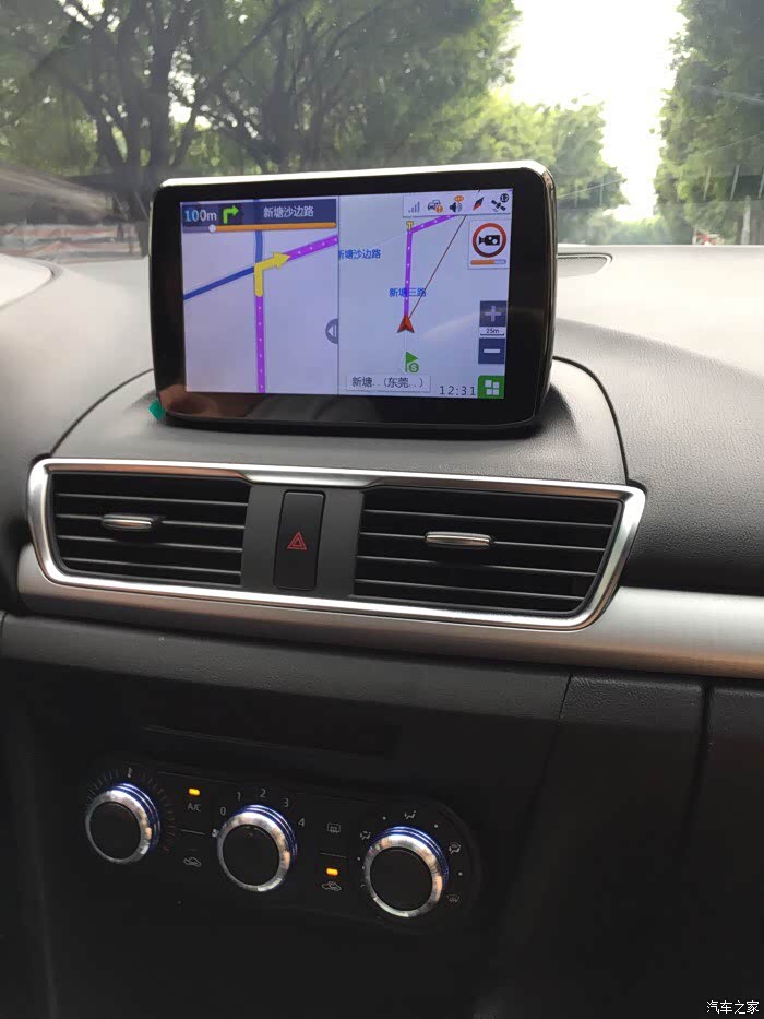 【图】安装导航_马自达3 Axela昂克赛拉论坛