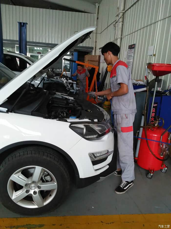 【图】4000公里威海4S店二次保养_大迈X5论