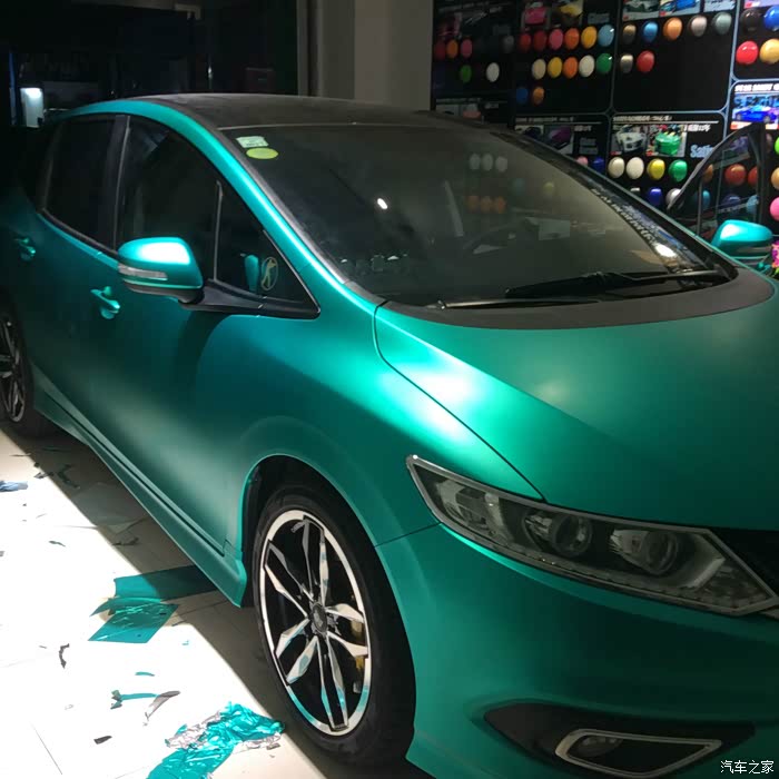 【图】佛山首部屎绿色杰德改色完成