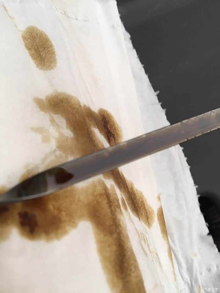 【图】ATSL拔出机油尺上面些许亮晶晶的金属