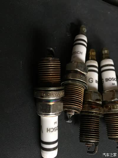 九万公里第一次换火花塞。_奥迪A4L论坛