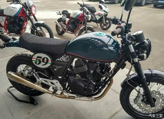 【图】ITALJET携手龙嘉摩托推出V咖250