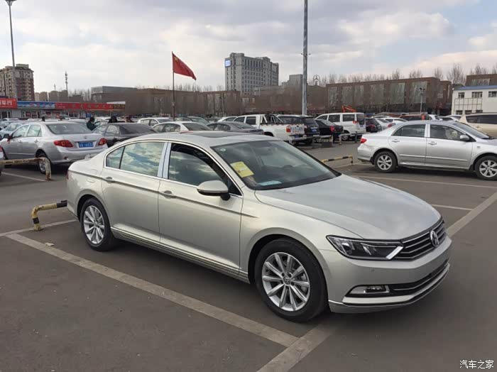 【图】b8迈腾330领先,提车改后排气