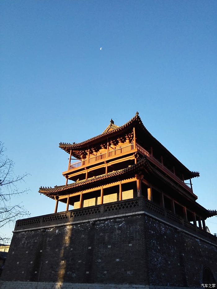 邢台清风楼,可以上城楼观景.