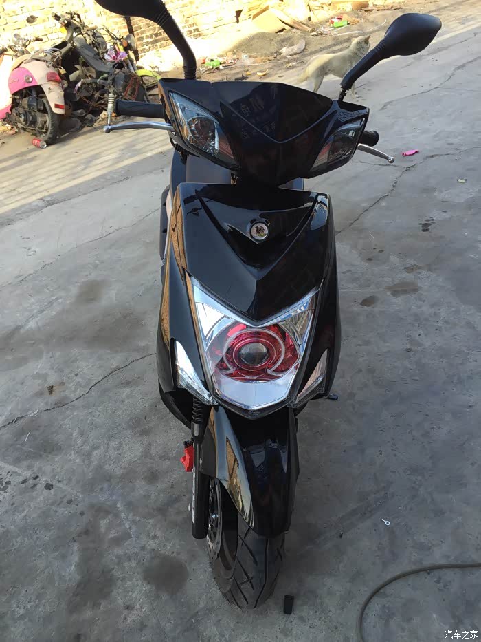 【图】踏板车 高速跳把 很严重手抖快甩掉了