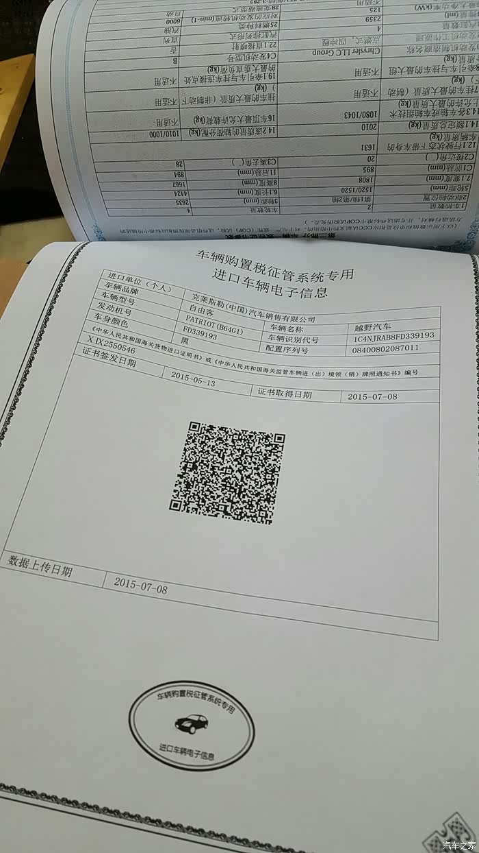 【图】来看交购置税的证件_自由客论坛_汽车