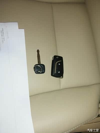 乞丐变王子之威驰最低配改装原车钥匙