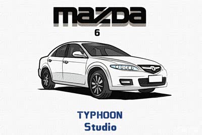 我的汽车ps鼠绘 不知道发什么板块还是发这里