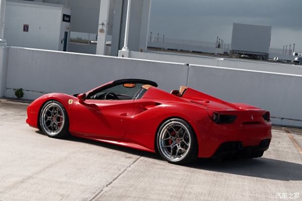 【图】ferrari 488 spider 红色诱惑厉害了._法拉利论坛_汽车之家论坛