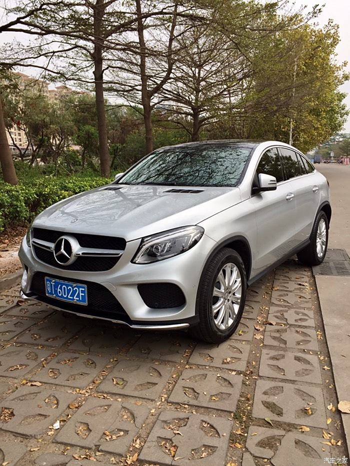 水到渠成,大白换快银,gle320 coupe 铱银