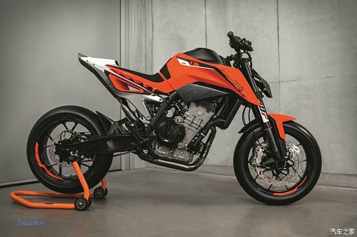 eicma 速报 - 2018款 ktm 790 duke 中量级街车谍照现身