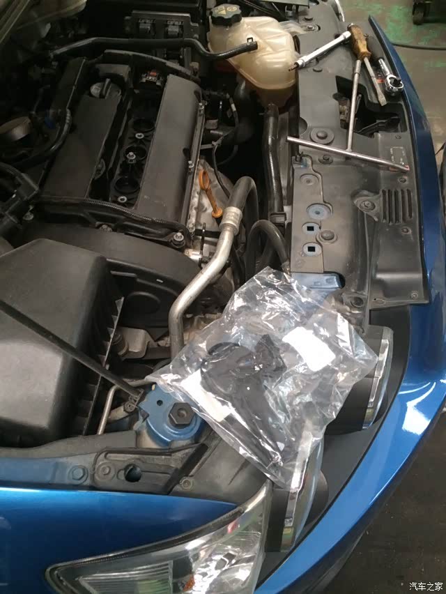 爱唯欧召回问题维修过程发动机曲轴箱通风阀膜