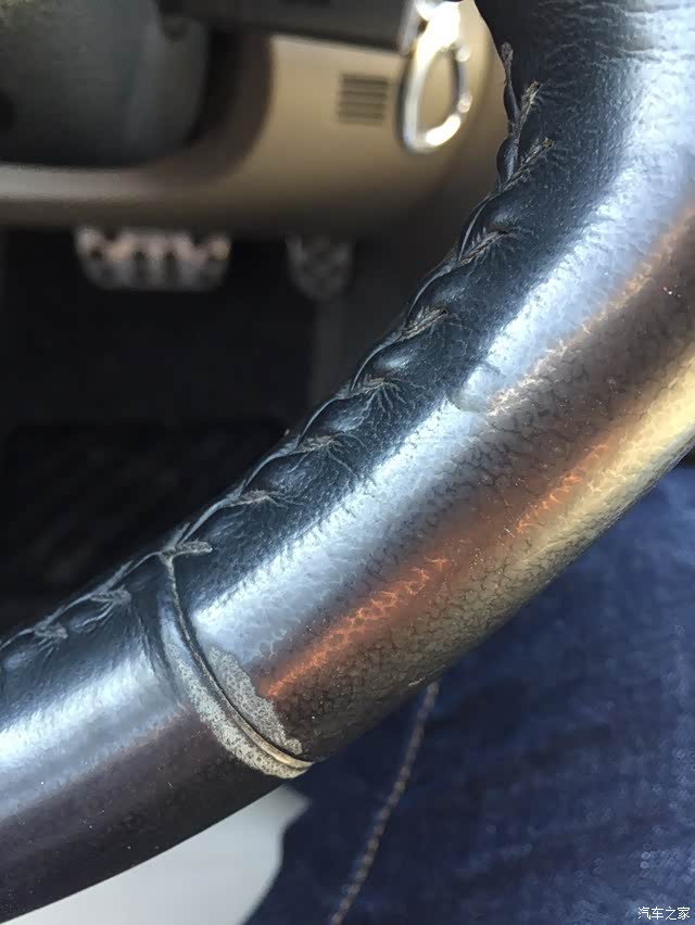 【图】方向盘掉皮,包皮_马自达6论坛_汽车之家
