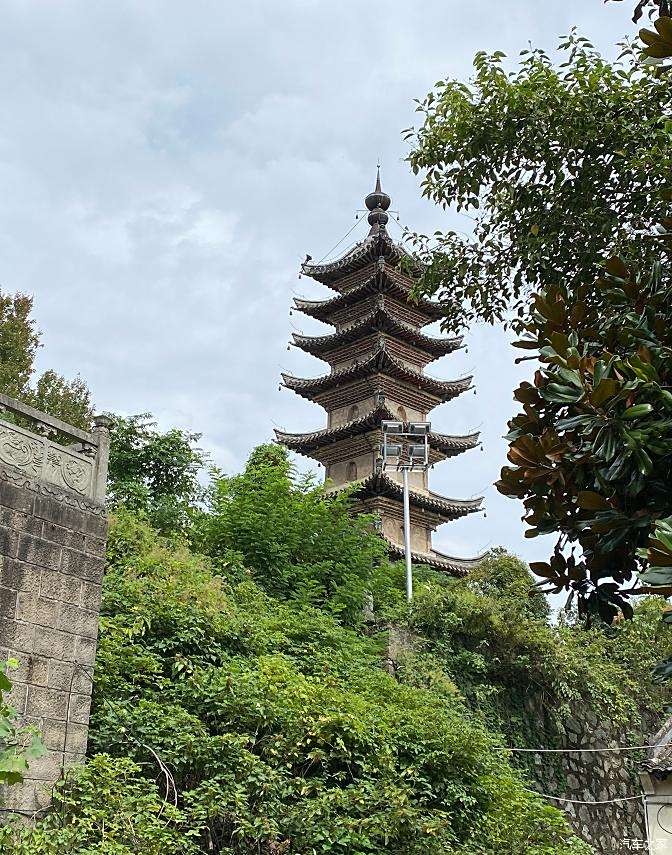 歙县"挺拔秀丽"长庆寺塔!