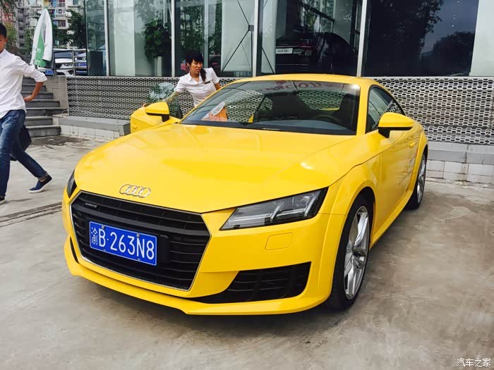 【图】重庆提车_奥迪TT论坛