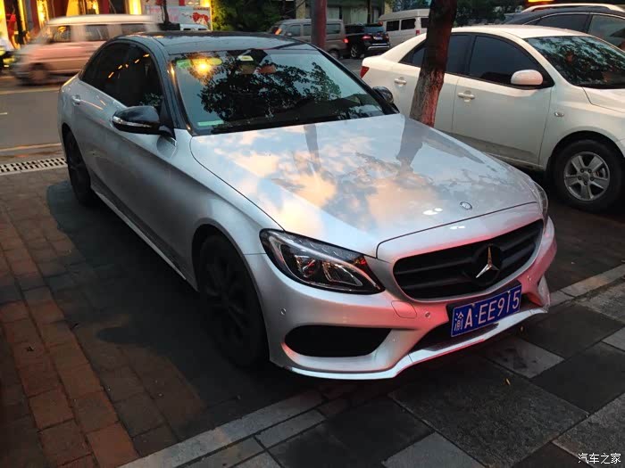 【图】重庆奔驰C200L提车作业,车主认证~_奔