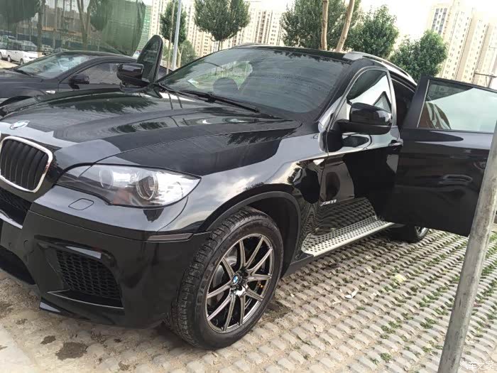 【图】蓝天白云我的宝马梦,黑色x6小改装~~_宝