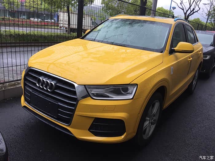 【图】全新Q3,烧包的屎黄色!前脸漂亮动感十足_浙江论坛_汽车之家论坛