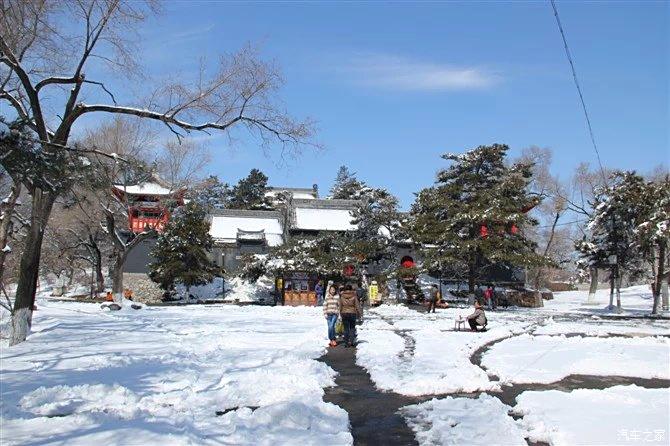 万物复苏送福利北国江城吉林北山雪景分享