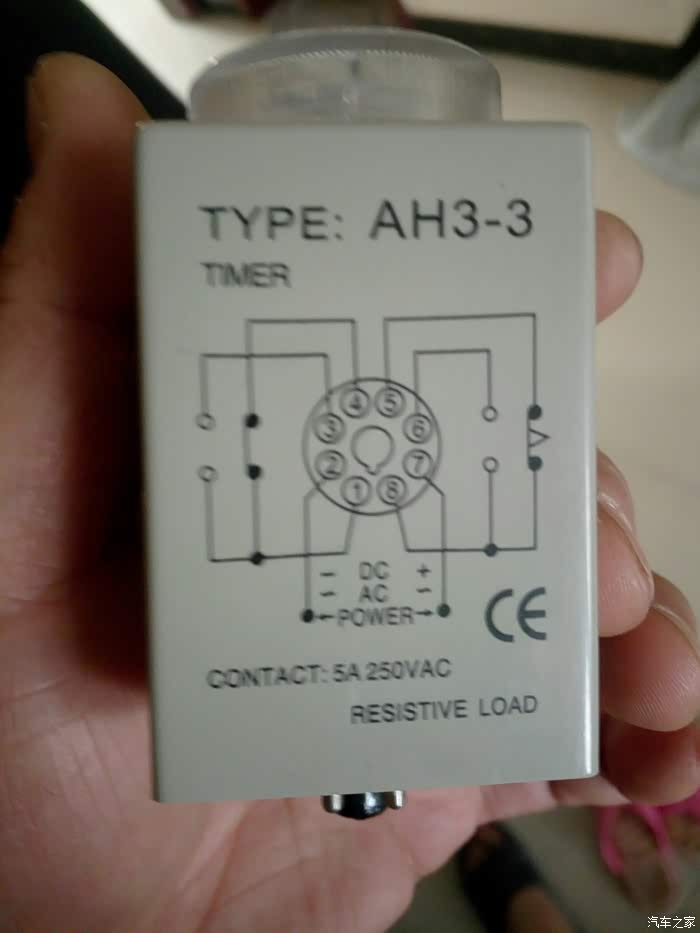 【图】买了个延时继电器,这电路图怎么接啊?我是装后备箱电动开启呢。_旗云论坛_汽车之家论坛
