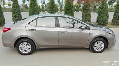 青铜圣斗士:卡罗拉1.6GL自动档铂青铜色提车装