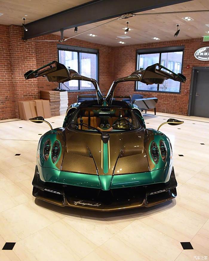 帕加尼pagani huayra bc 颜色真漂亮!有钱人的