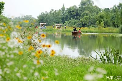 远景suv自驾游---中国十大最美乡村--青杠树村香草湖美景随拍!