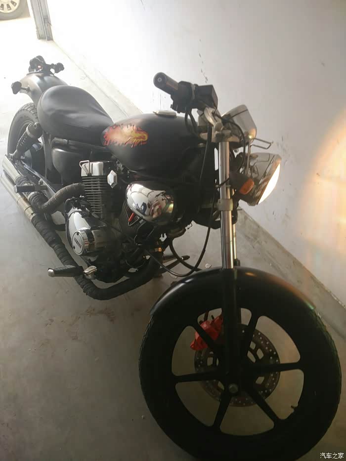 【图】我的雅马哈250仿哈雷883款