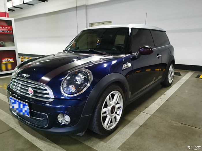 miniclubman r55 50周年hampton纪念版,限定礁蓝色.