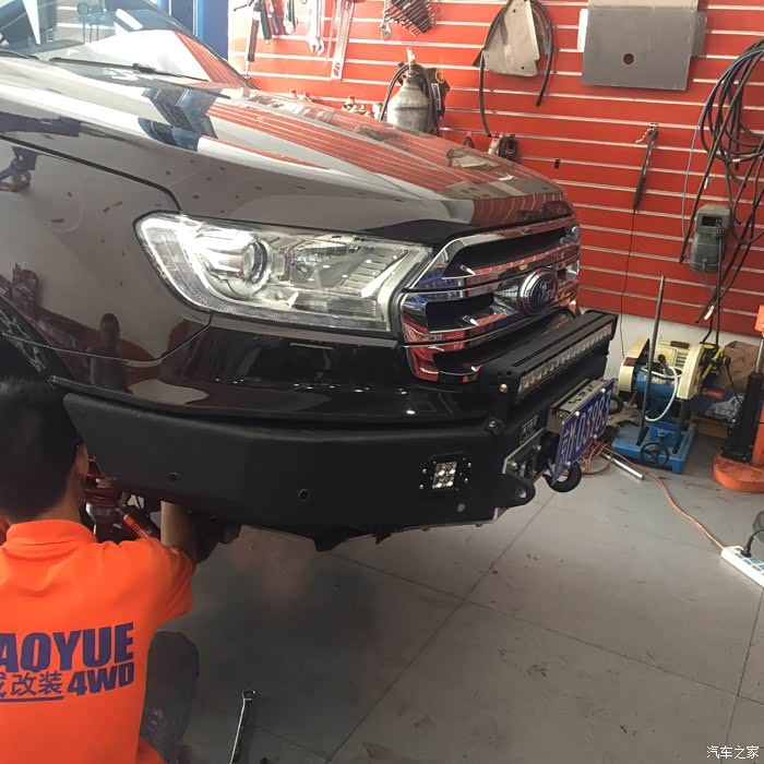 【图】比较暴力的撼路者改装_撼路者论坛