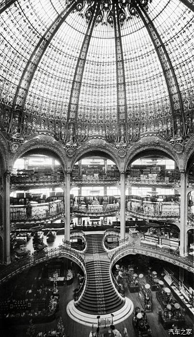 法国巴黎老佛爷百货商店(1912年)。_北京