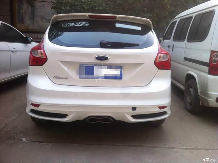 【图】新福克斯1.6 改ST菱形排气 上声浪视频