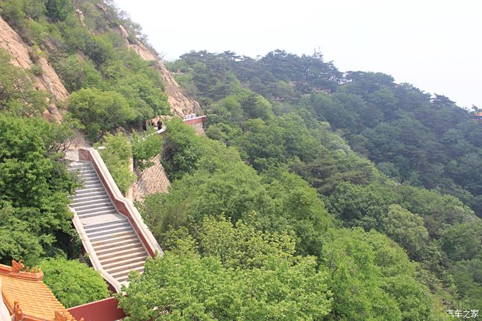 游览京东第一山天津盘山景区