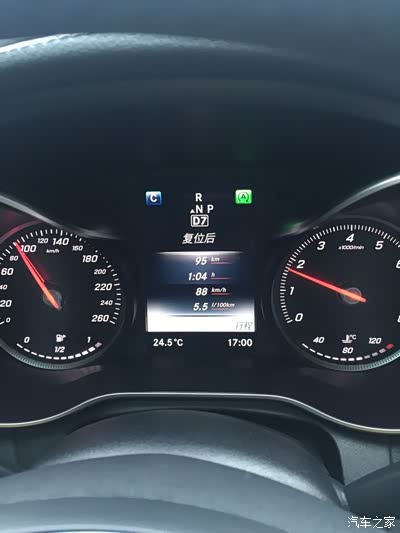 c200L新车高速油耗_奔驰C级论坛_手机汽车之
