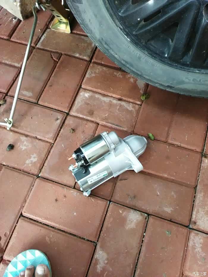 【图】自己动手换蛋蛋起动机_比亚迪F0论坛