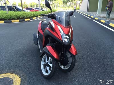 只为拥有!川崎Z250和雅马哈TRICITY倒三轮双