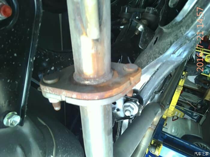 【图】今天去装东西发现车底锈迹斑斑,怎么回