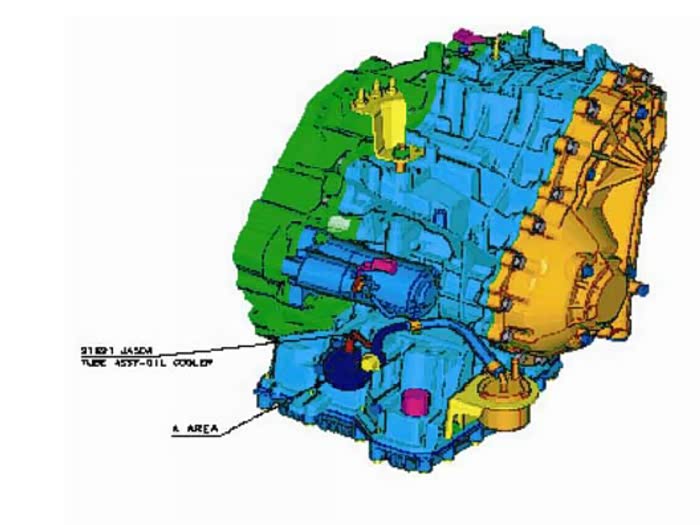 【图】日产尼桑奇骏CVT变速箱介绍与维修修理